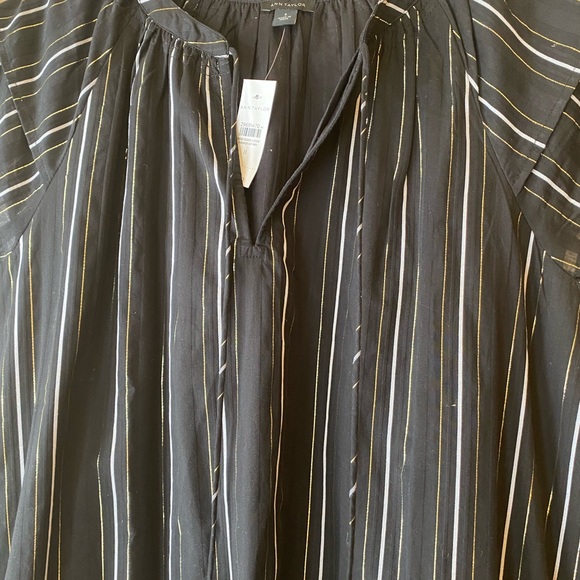 NWT Ann Taylor Metallic Shift Dress - Picture 10 of 10